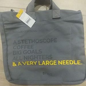 FIGS Scrubs Canvas Tote